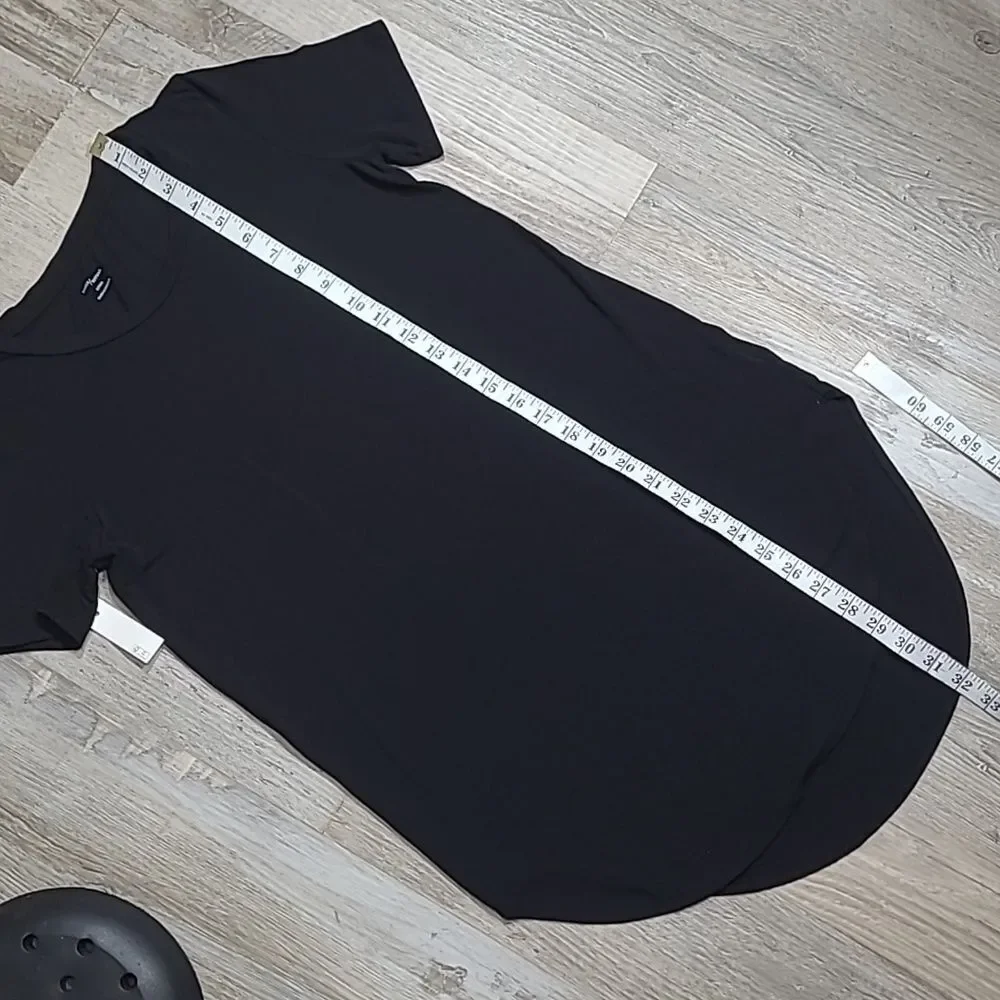 @danniejbdb 4 Daily Ritual Jersey Short Sleeve Shirts W/ S High-Low Tunic NWT - Picture 12 of 15